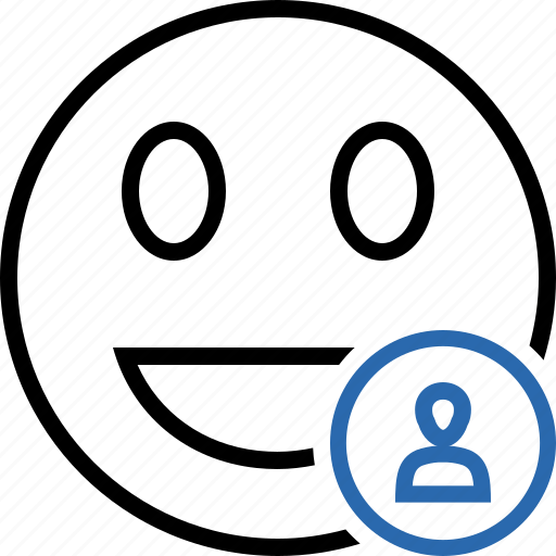 Emoticon, emotion, face, laugh, smile, user icon - Download on Iconfinder