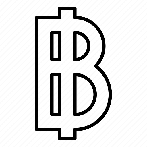 Baht, currency, forex, thai, thb icon - Download on Iconfinder