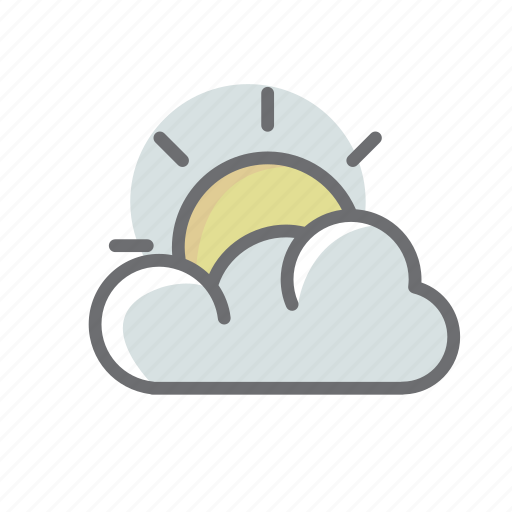Weather, cloud, sun icon - Download on Iconfinder