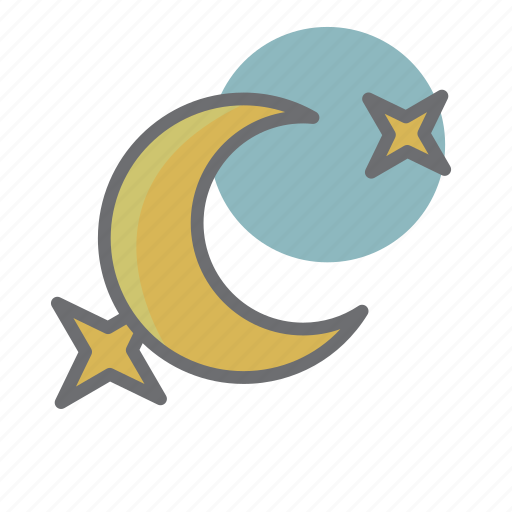 Weather, moon, night, star icon - Download on Iconfinder