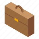 outsource, bag, isometric