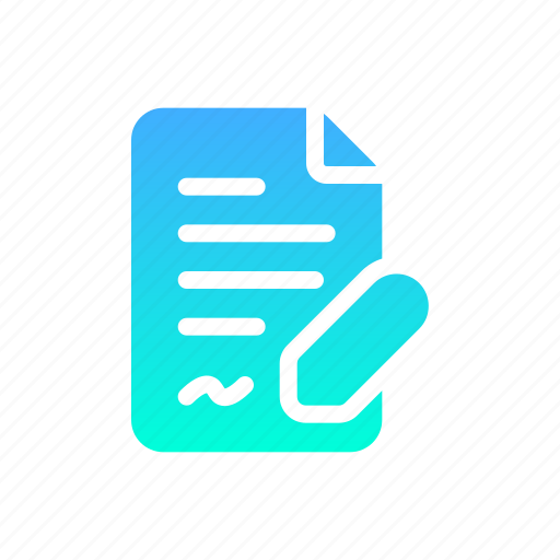 Contract, enroll, signature, agreement, document icon - Download on Iconfinder