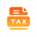tax, document, finance, payment, file