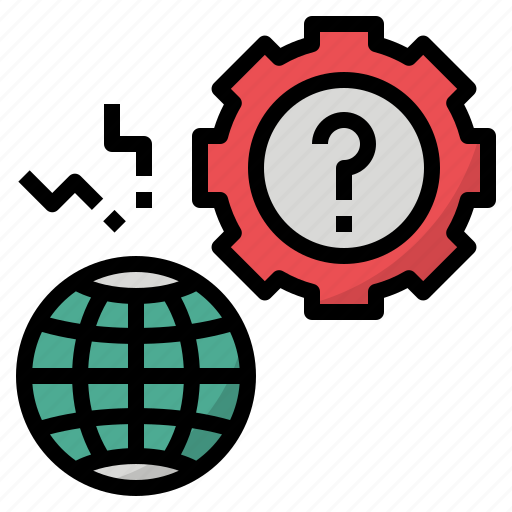 Earth, error, global, problem, solution icon - Download on Iconfinder