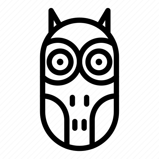 Bird, eared, nature, oval, owl, white, wisdom icon - Download on Iconfinder