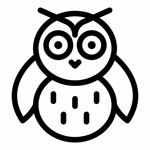 Animal, baby, bird, character, entity, happy, owl icon - Download on Iconfinder