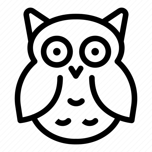 Baby, bird, eared, emblem, entity, logo, owl icon - Download on Iconfinder