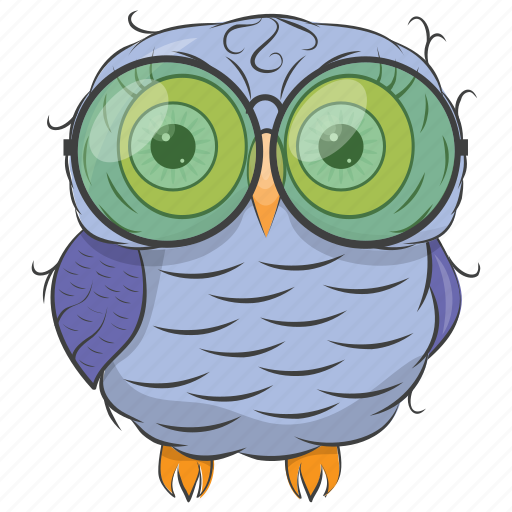 Owl, owl bird, owl cartoon, owl character, owl drawing icon - Download on Iconfinder