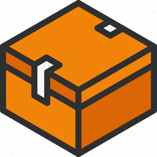 Box, cardboard, close, isometric, package icon - Download on Iconfinder