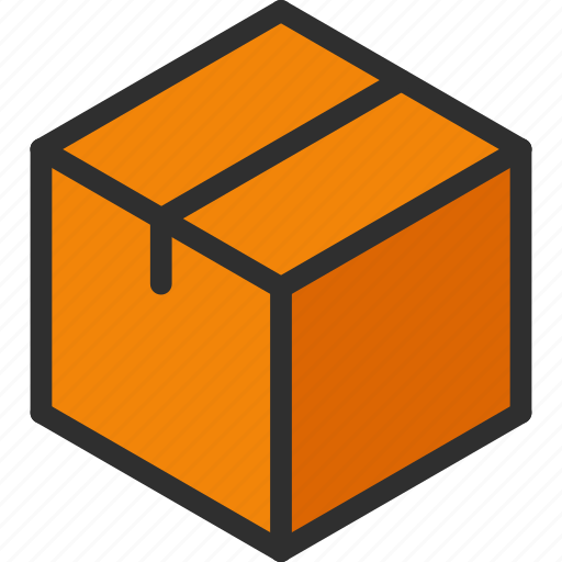 Box, cardboard, cube, isometric, package, square icon - Download on Iconfinder