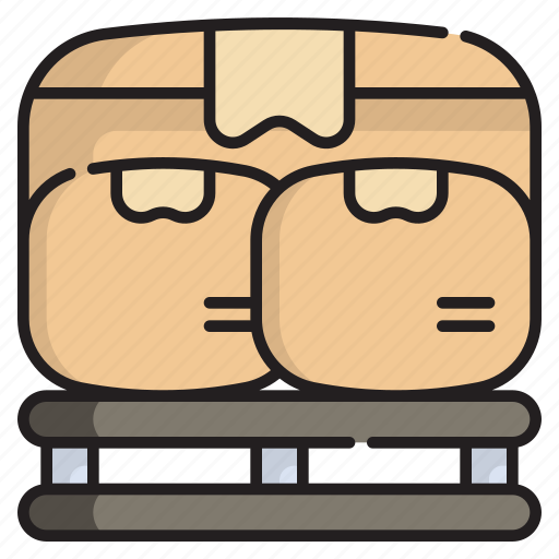Package, delivery, pallet, storage, shipping, warehouse, cargo icon - Download on Iconfinder