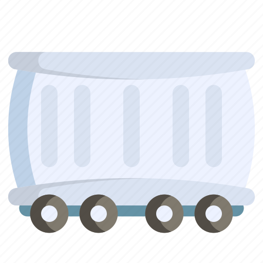 Package, delivery, transport, freight, locomotive, station, port icon - Download on Iconfinder
