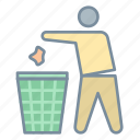 litter, garbage, rubbish, waste, do not litter, trash