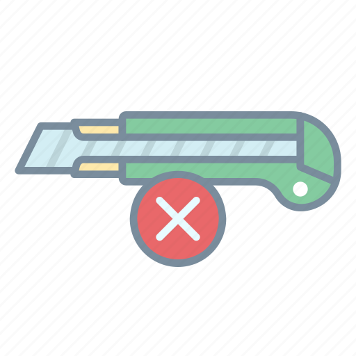 Do not use cutter, cutter, knife, blade icon - Download on Iconfinder