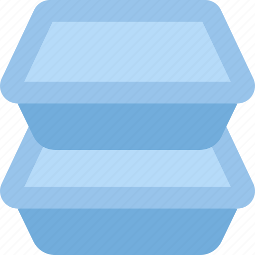 Tray, pack, container, storage, rectangle icon - Download on Iconfinder