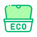 eco, food, material, package, street