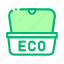 eco, food, material, package, street 