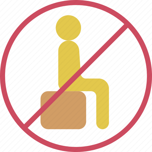 No, sitting, on, parcels, logistics, package, moving icon - Download on Iconfinder