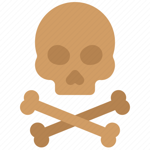 Toxic, logistics, dead, skull, crossbones icon - Download on Iconfinder