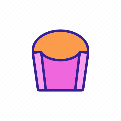 Contour, fast, food, french, lunch, packaging icon - Download on Iconfinder