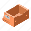 box, business, carton, delivery, handly, isometric 