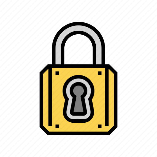 Keyhole, padlock, lock, safe, password, key icon - Download on Iconfinder