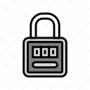 padlock, safe, lock, password, key, privacy