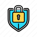 protection, padlock, lock, safe, password, key