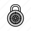 safe, padlock, lock, password, key, privacy 