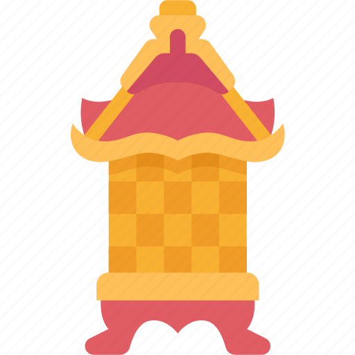 Pagoda, vintage, lamp, light, outdoor icon - Download on Iconfinder