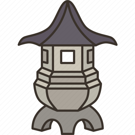 Pagoda, toscano, lantern, outdoor, statue icon - Download on Iconfinder