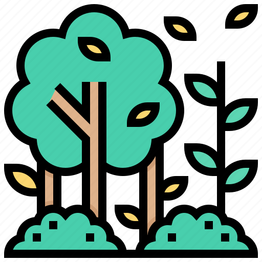 Forest, jungle, tree, wild, woods icon - Download on Iconfinder