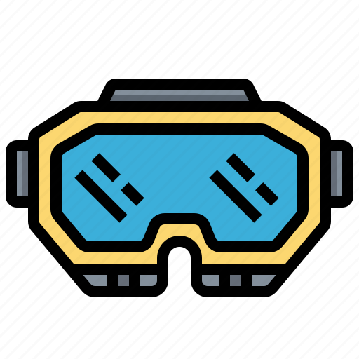 Eyewear, goggle, mask, paintball, protection icon - Download on Iconfinder