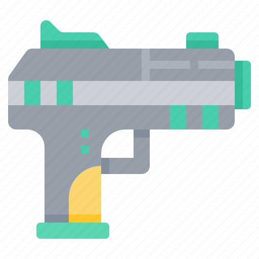 Firearm, gun, paintball, pistol, sport icon - Download on Iconfinder