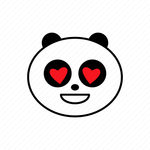 Emoticon, panda icon - Download on Iconfinder on Iconfinder
