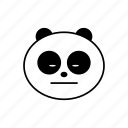 emoticon, panda