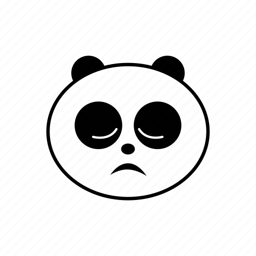 Emoticon, panda icon - Download on Iconfinder on Iconfinder