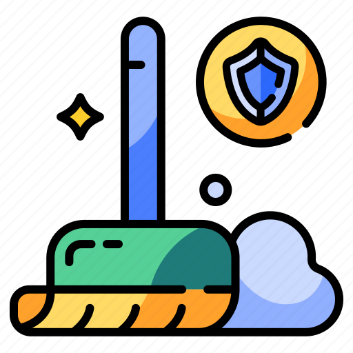 Sanitary, clean, protection, cleaning, prevention, hygiene, mop icon - Download on Iconfinder
