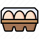 egg, carton, organic, farm, tray