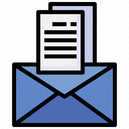 Letter, post, page, communications, mail icon - Download on Iconfinder