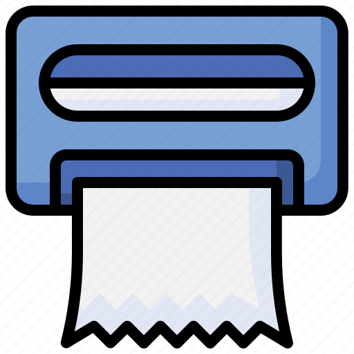 Paper, towel, toilet, roll, miscellaneous, tissue icon - Download on Iconfinder