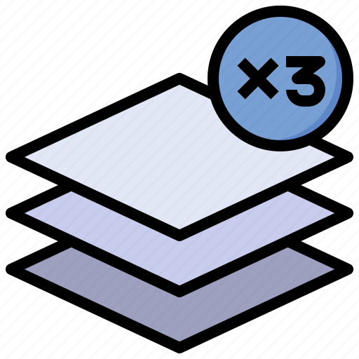 Thickness, miscellaneous, page, paper, layers icon - Download on Iconfinder