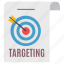 arrow, document, goal, marketing, seo, target, targeting 