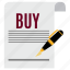 business, buy, document, ecommerce, file, paper, signature 
