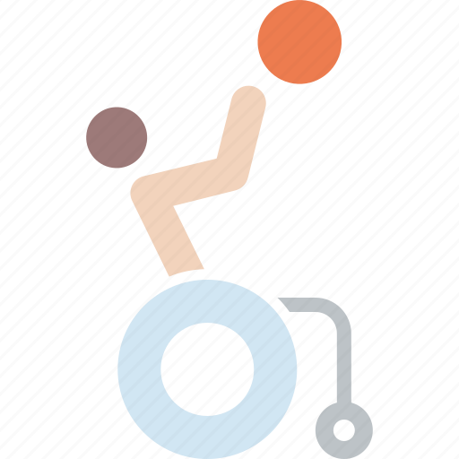 Basketball, disabled, games, olympics, paralympic, paralympics, wheelchair icon - Download on Iconfinder
