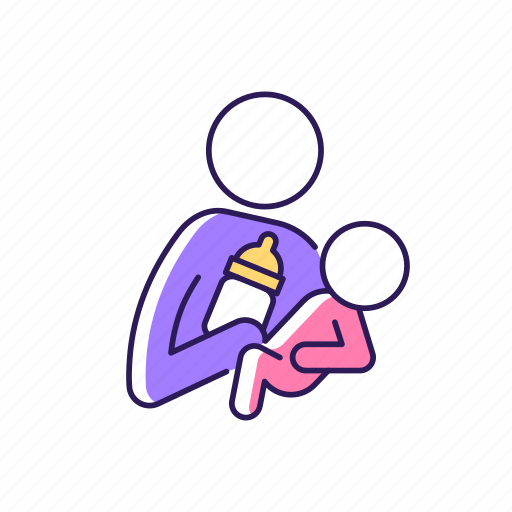 Bottle, feeding, baby, milk icon - Download on Iconfinder