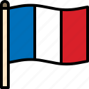 country, europe, flag, france