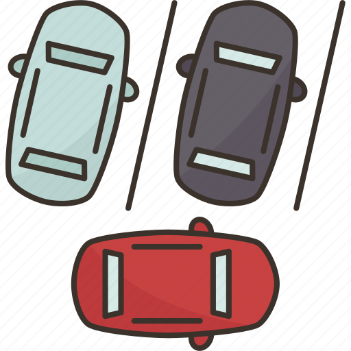 Double, parking, car, area, space icon - Download on Iconfinder