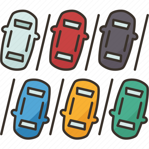 Parking, full, cars, area, zone icon - Download on Iconfinder