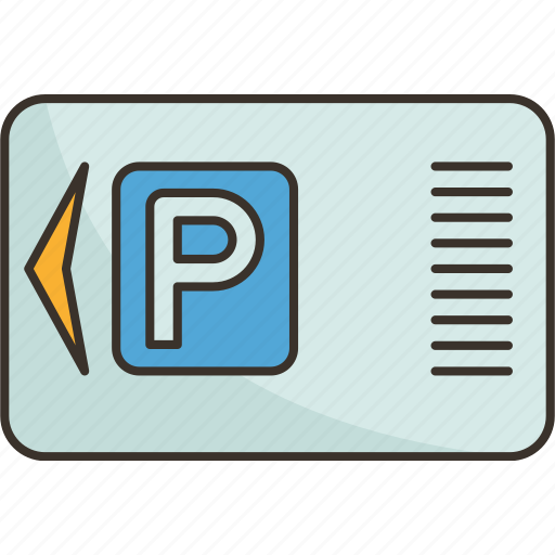Ticket, parking, permit, garage, coupon icon - Download on Iconfinder